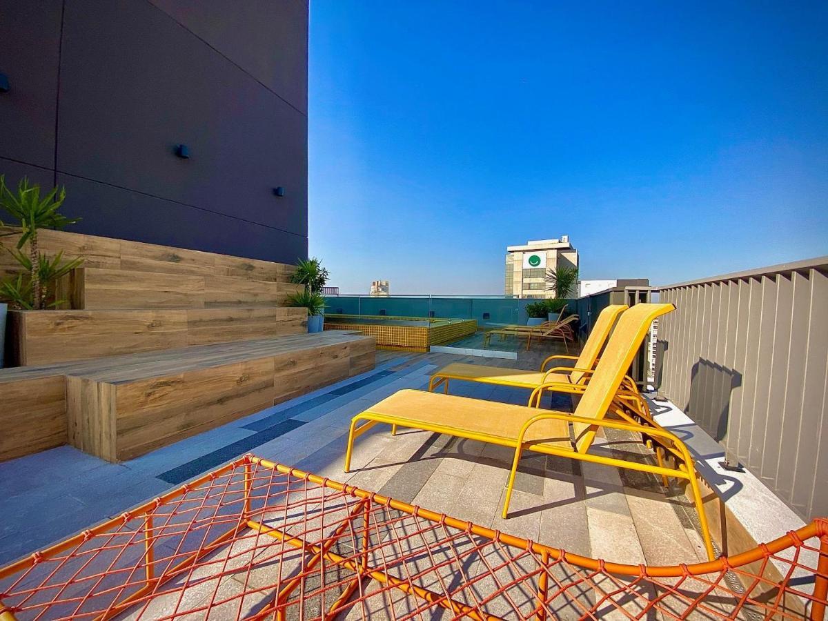 Oasis Urbano: Studio Deslumbrante Com Piscina Na Cobertura By Dabra House- Vn 03 เซาเปาโล ภายนอก รูปภาพ